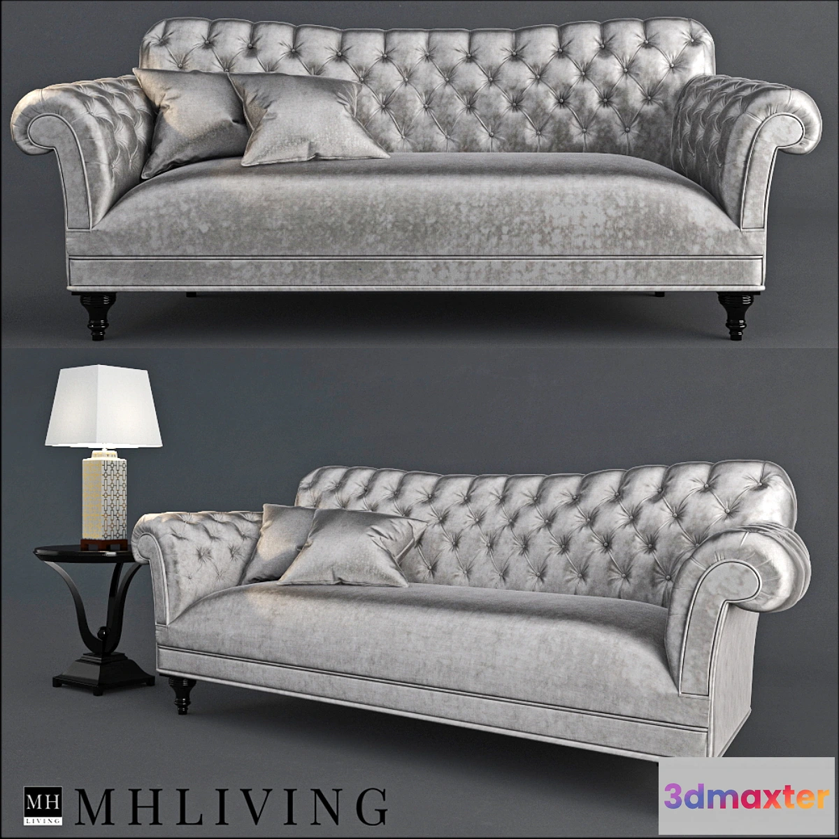 790272 - Sofa with lamp and table MHLIVING - No.2