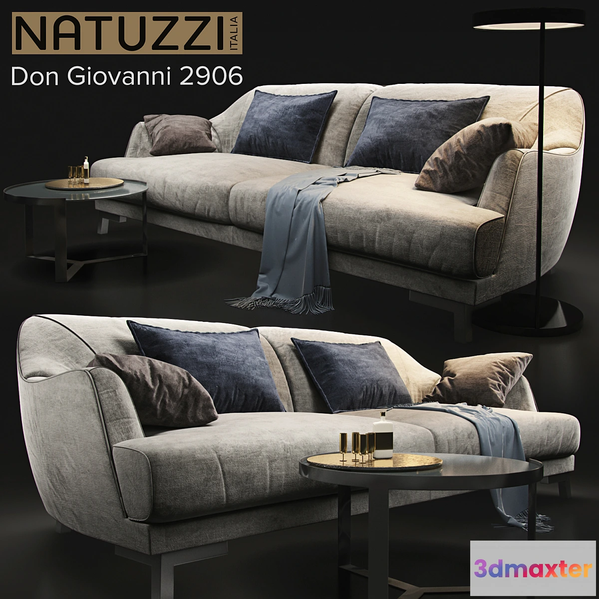 790426 - Sofa natuzzi Don Giovanni 2906 - No.2