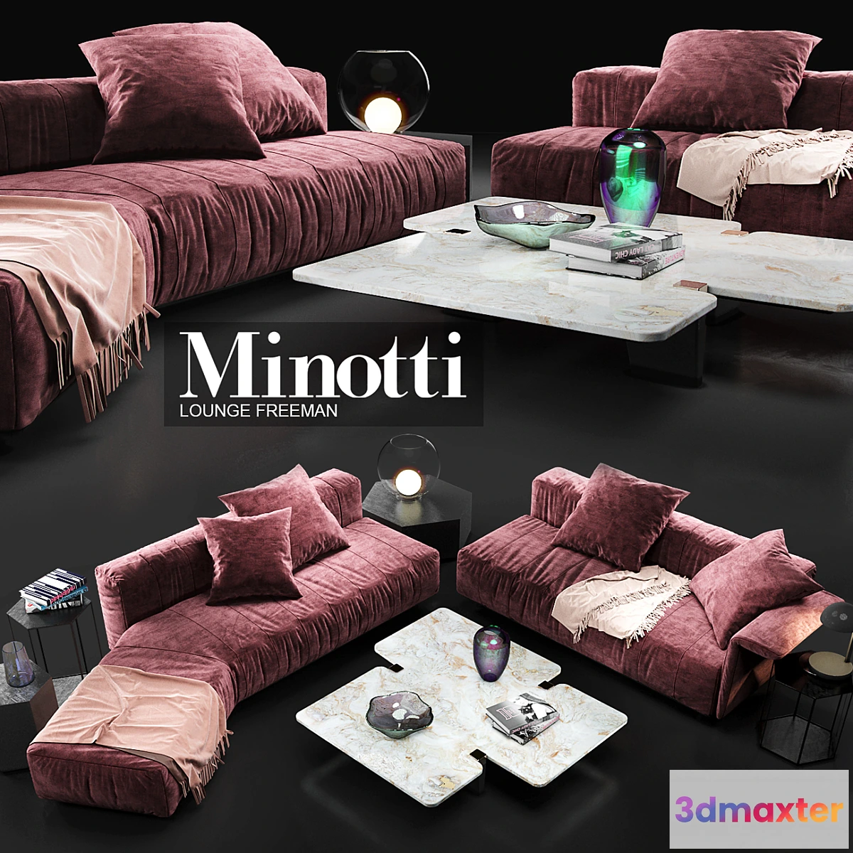 806336 - Sofa Minotti Lounge Freeman - No.5