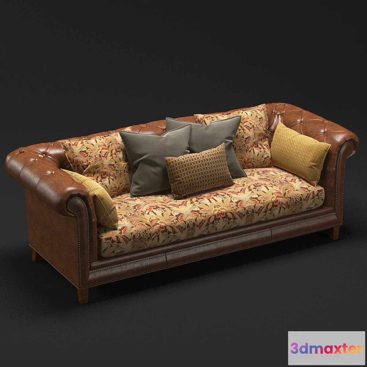 806430 - Moreno Leather Sofa - No.2