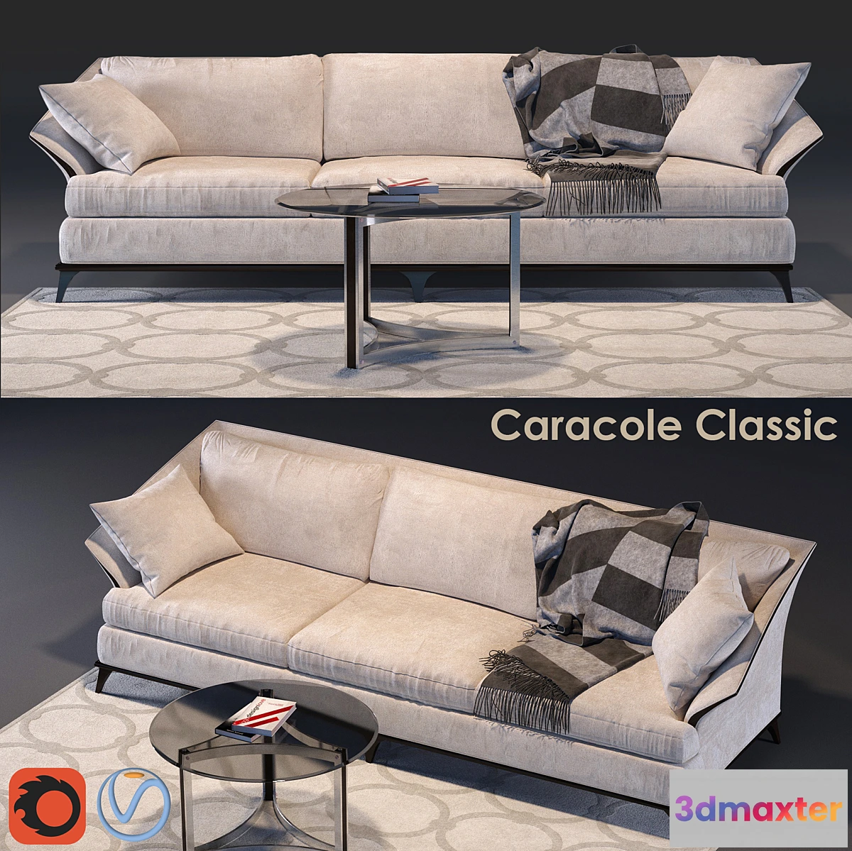 811502 - Caracole Sofa A Simple Life - No.3
