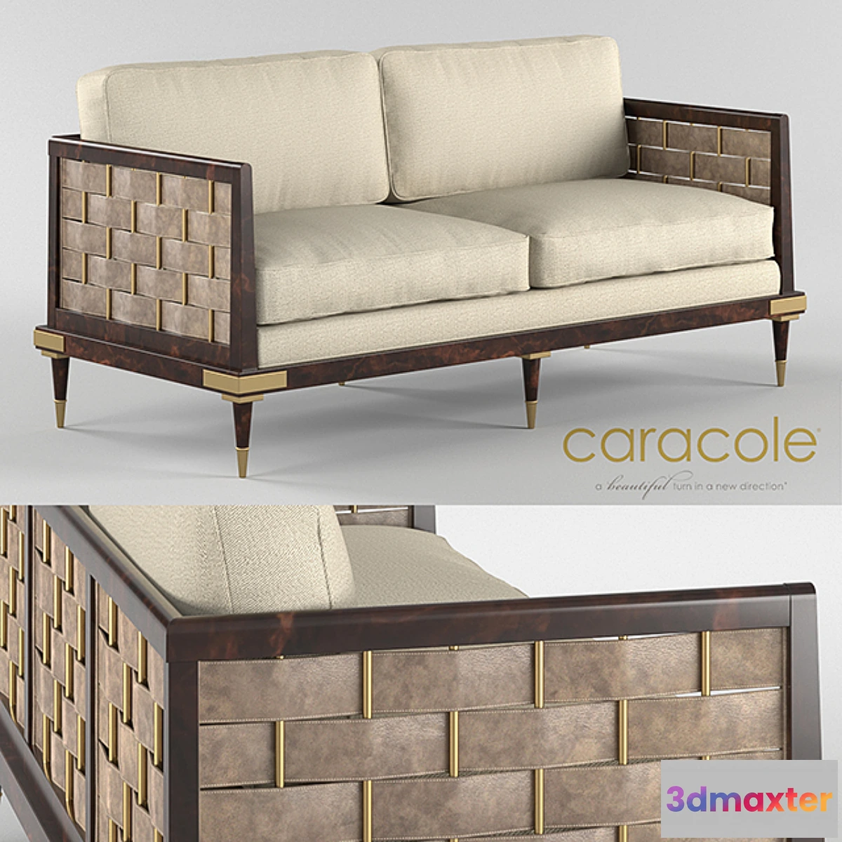811574 - Inter-Woven Sofa by Caracole
