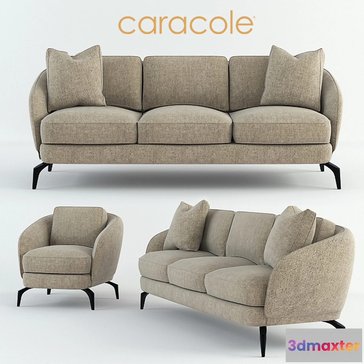 811652 - CARACOLE Morris Sofa. Chair