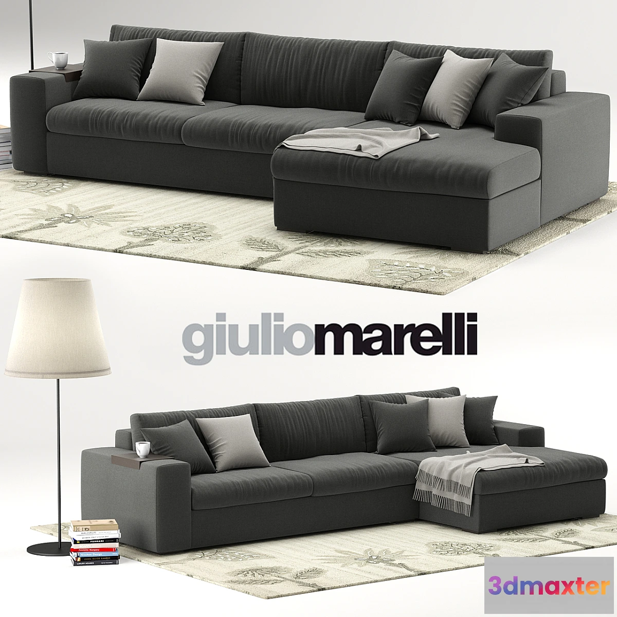 818254 - Modular sofa Epika Giulio Marelli