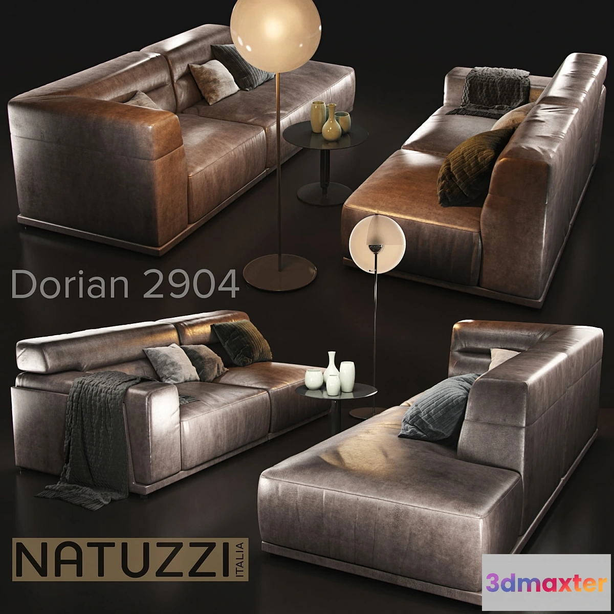 818312 - Sofa natuzzi Dorian 2904