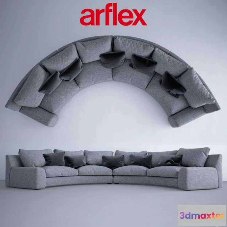 818368 - Semicircular sofa Arflex Ben-Ben - No.2