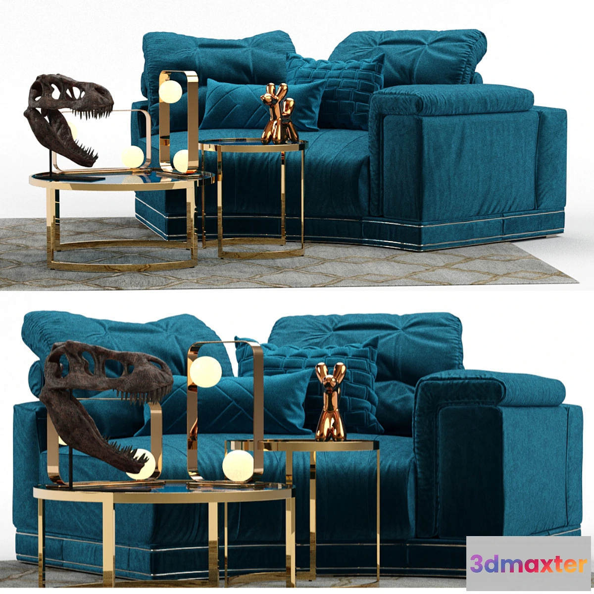 818378 - Andrew Sofa by Fendi (Section A)