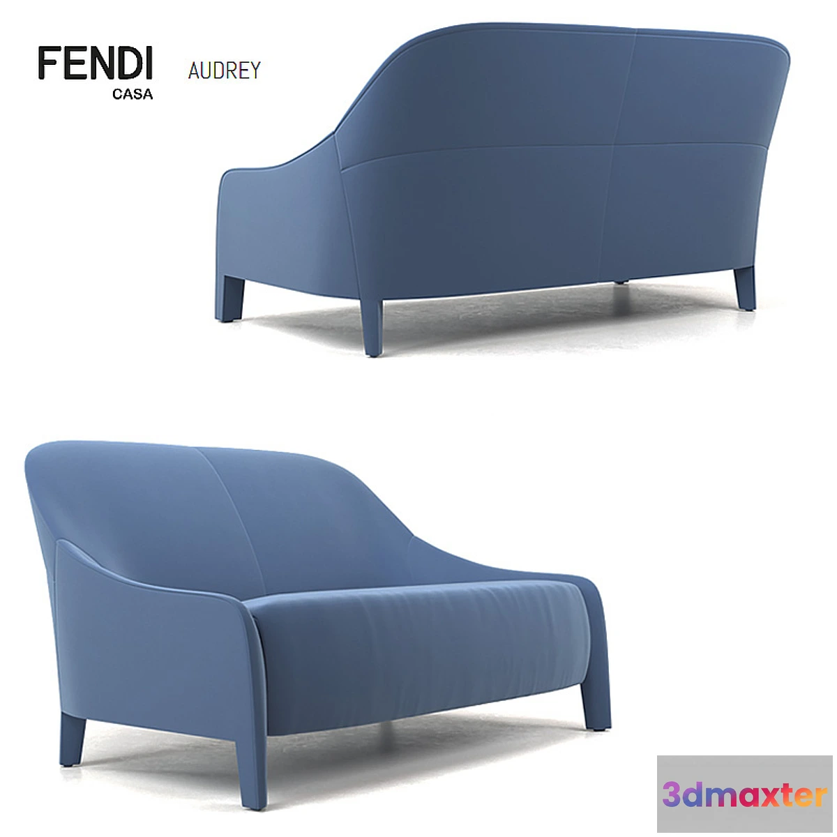 818454 - Fendi casa - Audrey Loveseat