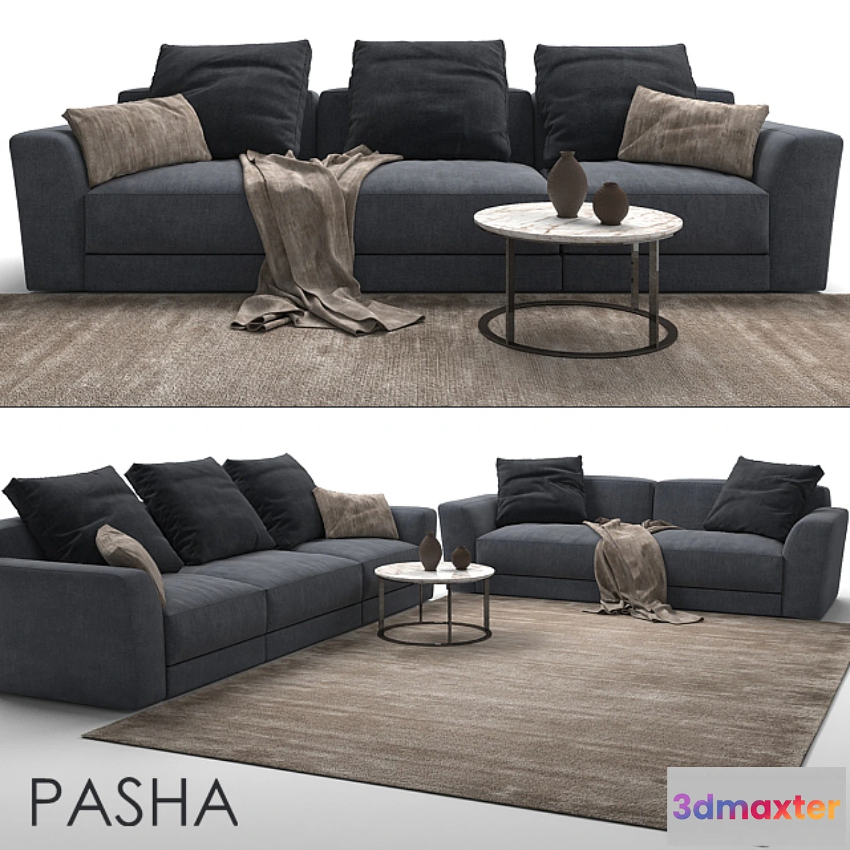 818500 - 2 Sofa Jesse Pasha