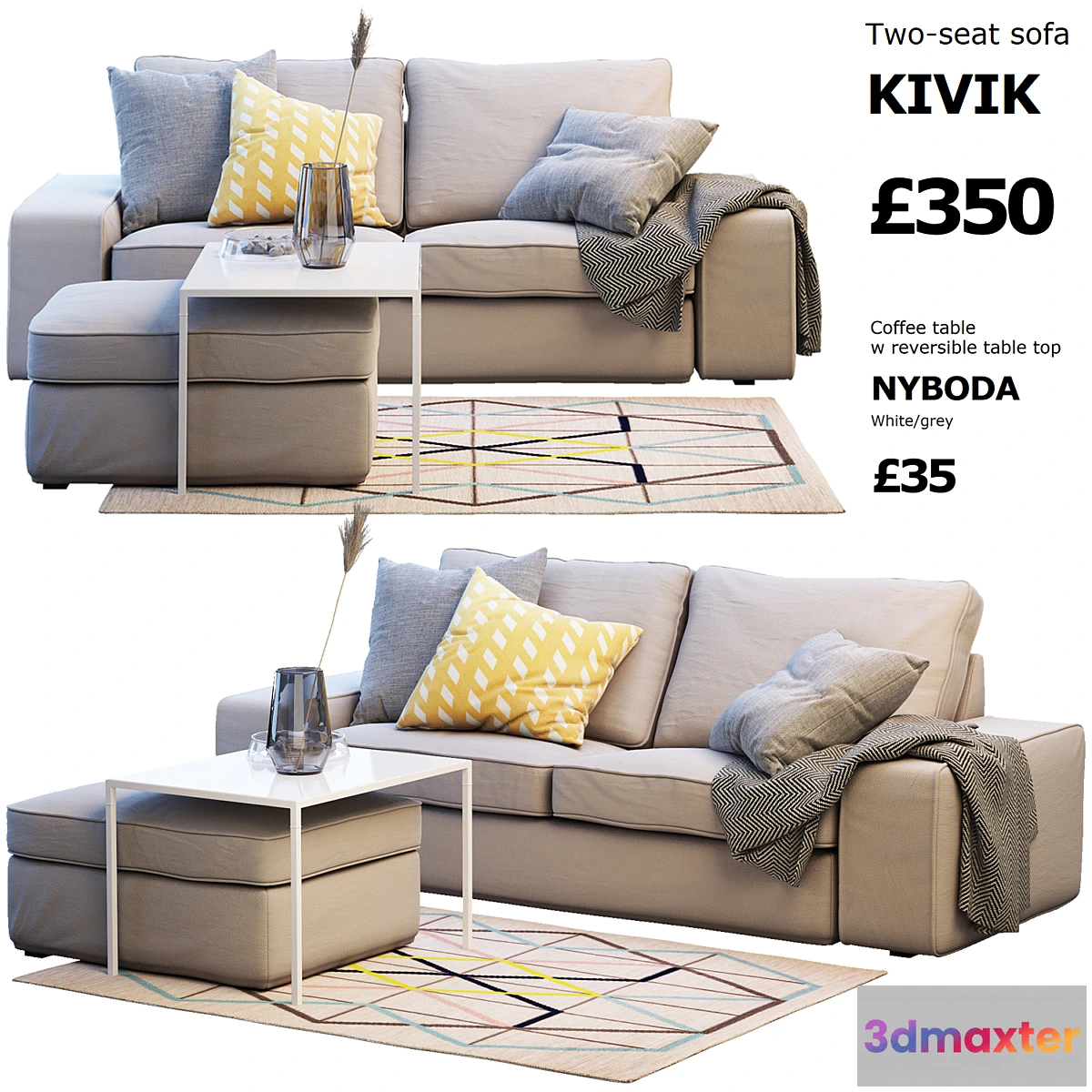 818550 - Sofa Ikea Kivik 2
