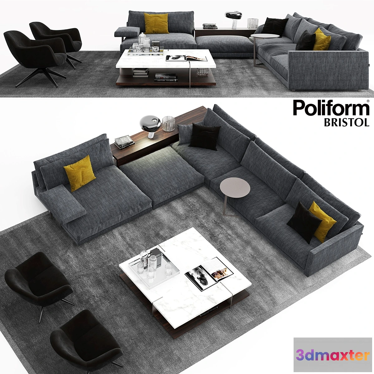 818620 - Poliform Bristol Sofa 1