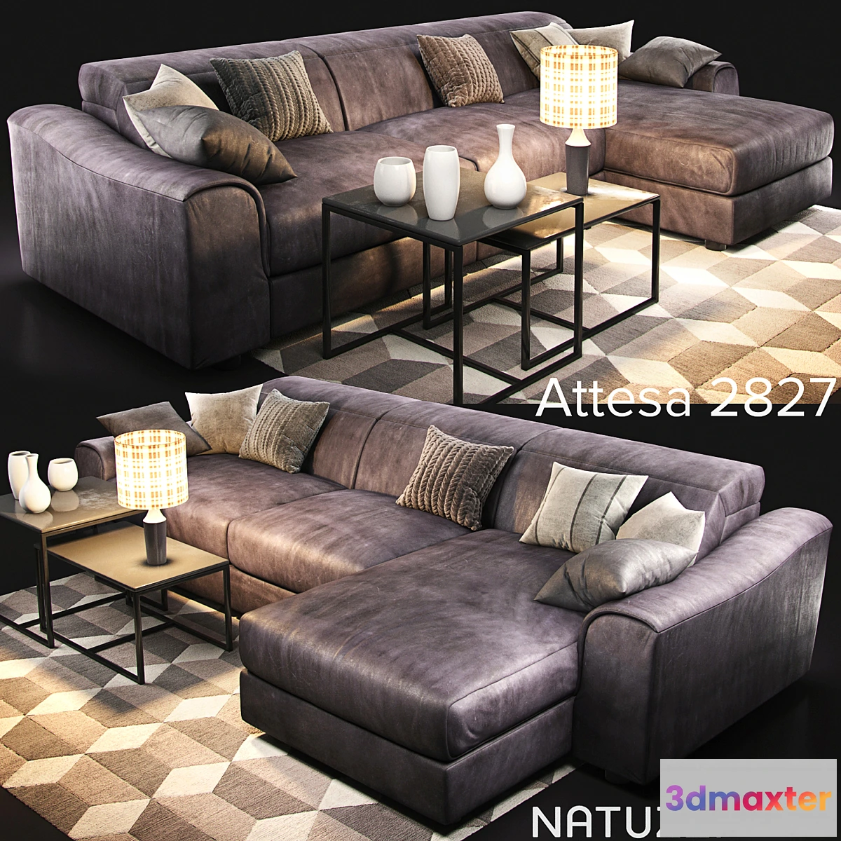 818652 - Sofa Natuzzi Attesa2827