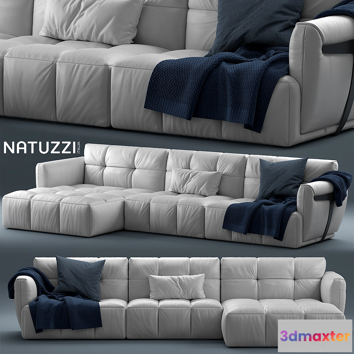 818656 - Sofa Herman NATUZZI ITALIA - No.3