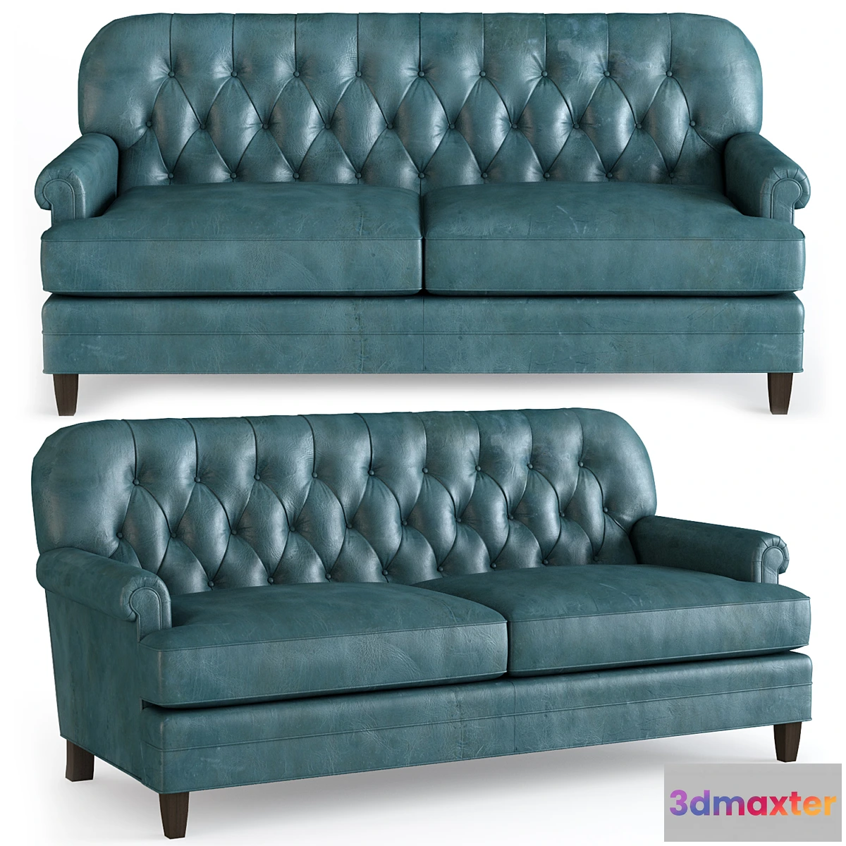 820624 - Hillstead leather settee