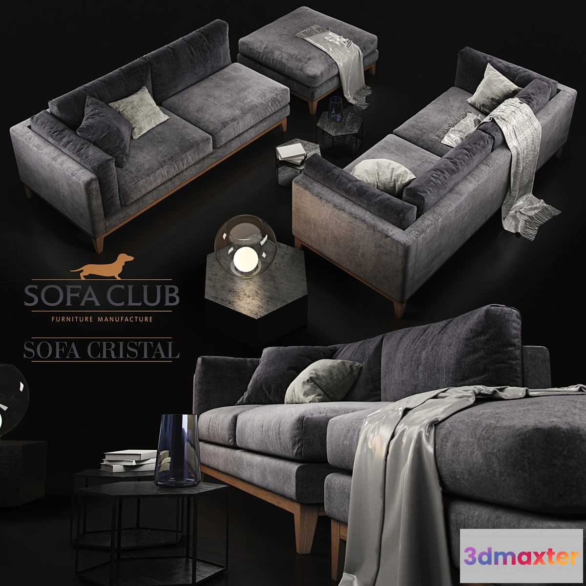 821816 - Sofa Cristal Sofa Club modular - No.2