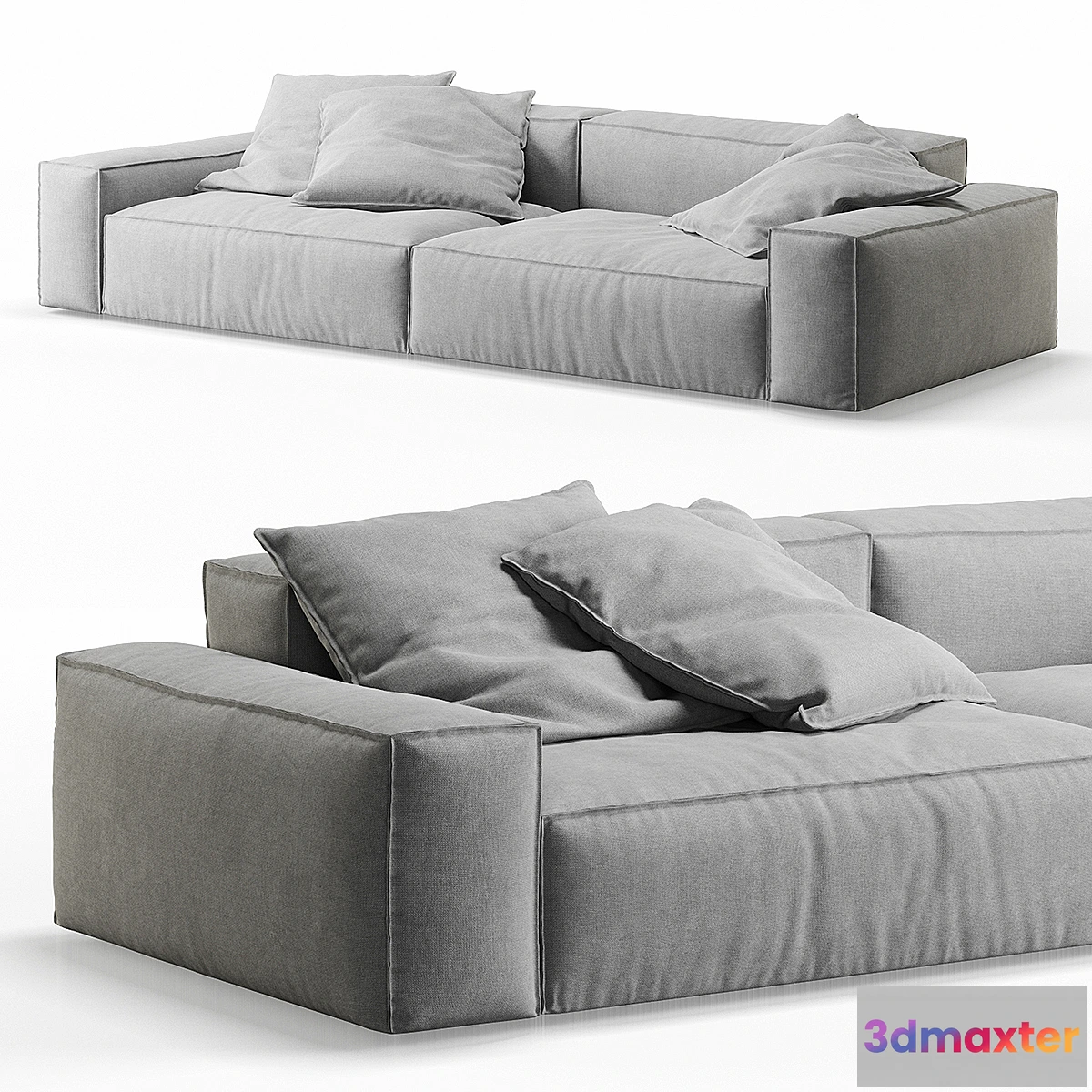 821834 - NeoWall 2 Seat Sofa by Living Divani - No.2