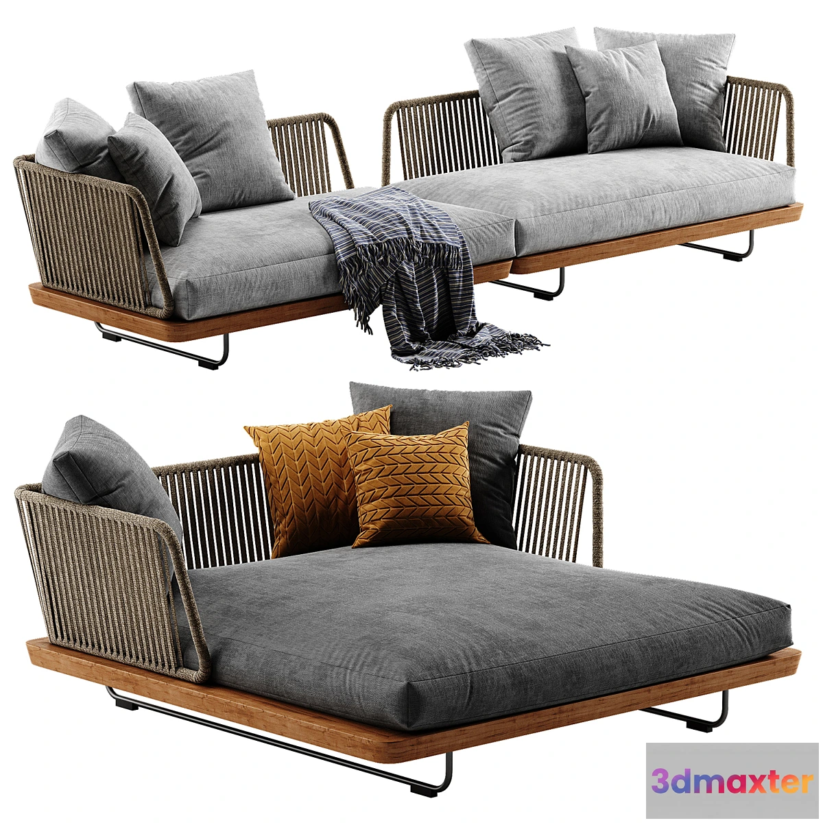 834582 - Minotti Sunray sofa set 3 - No.4