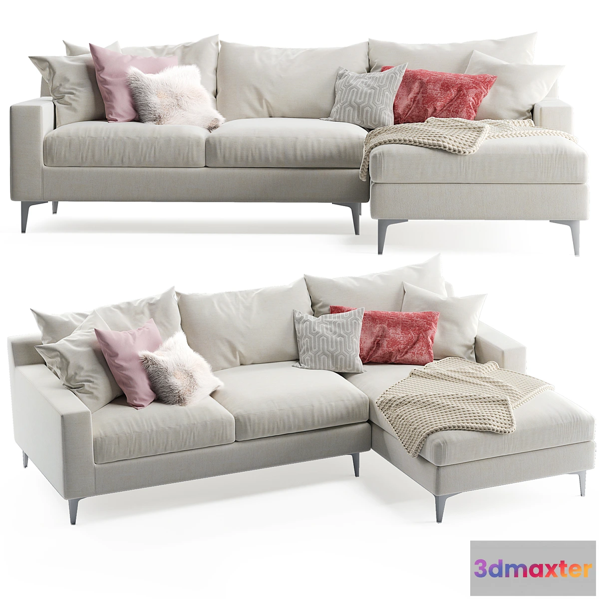 835480 - Sloan Chaise Sofa - No.3