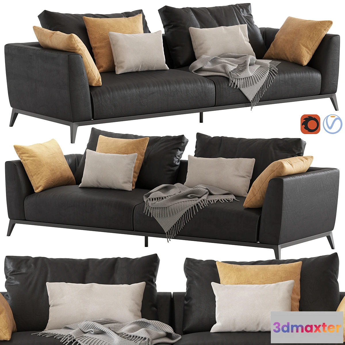 835672 - Flou Oliver Sofa type3 - No.3