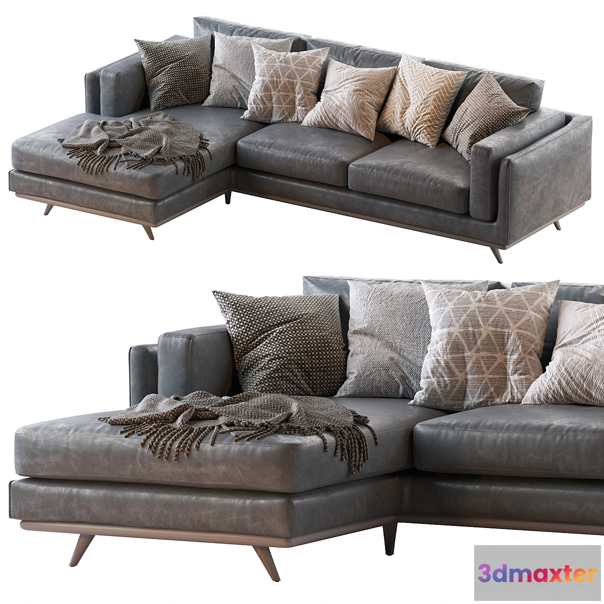 835732 - Zander 2 Piece Chaise Sectional - No.4