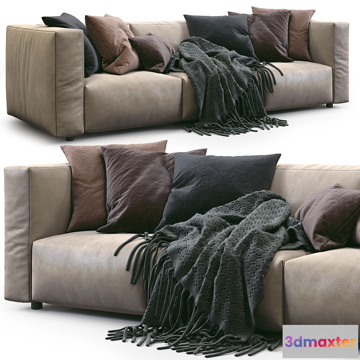 835746 - Prostoria Leather Sofa Match - No.5