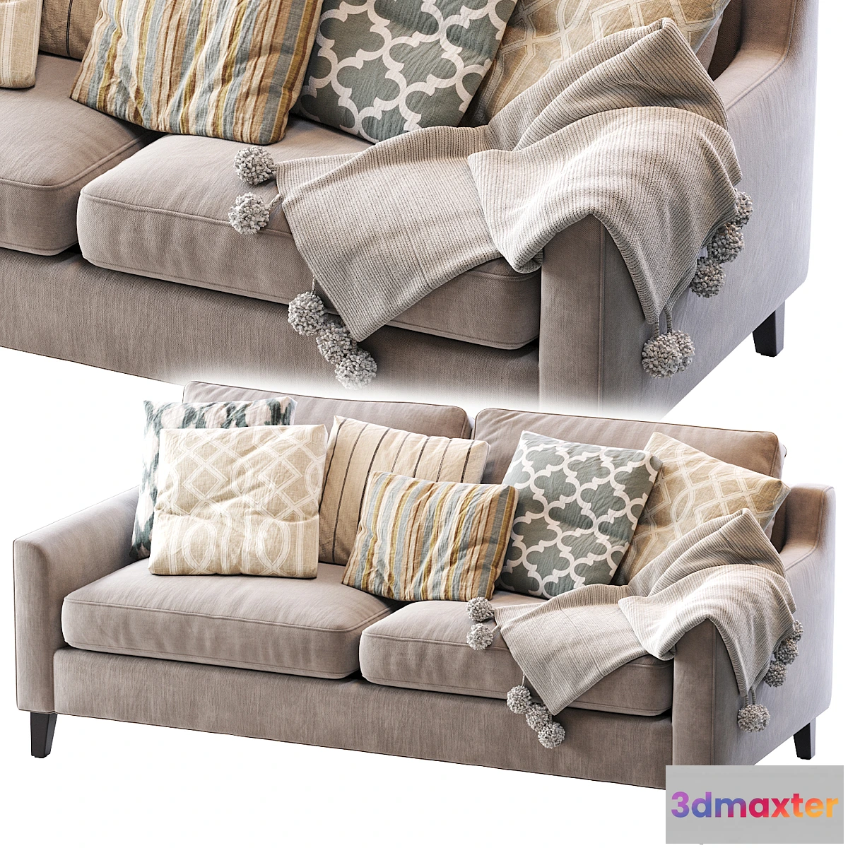 835774 - Beverly Upholstered Sofa - No.3