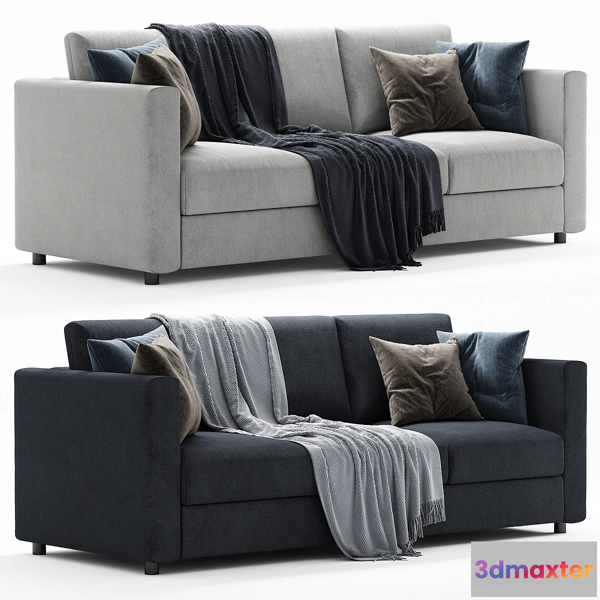 835836 - Ikea Finnala 3 seater sofa - No.3