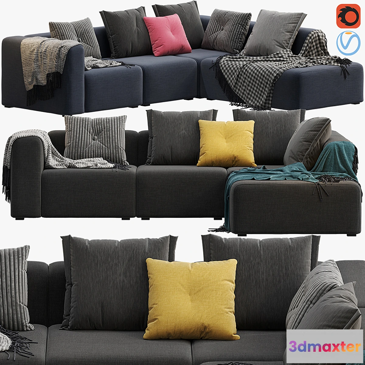 835838 - HAY MAGS CORNER COMBINATION 2 - No.3