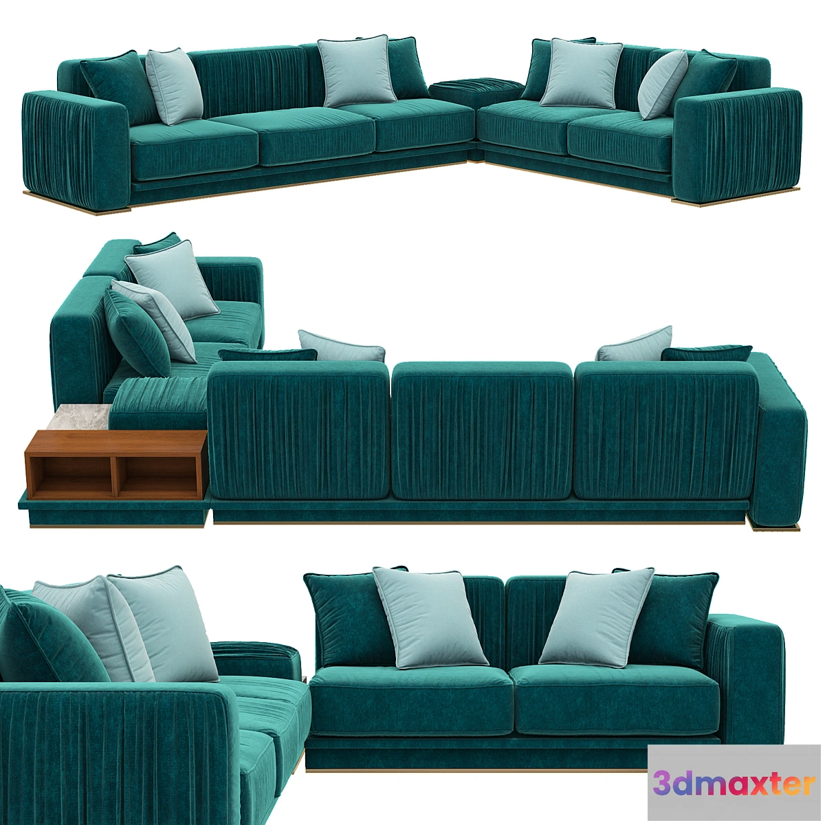 835860 - Sofa CORTE ZARI HERBIN PLISSE - No.3
