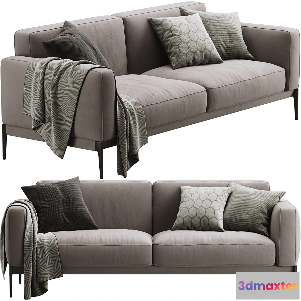 836030 - Flexform Romeo Compact Sofa - No.6