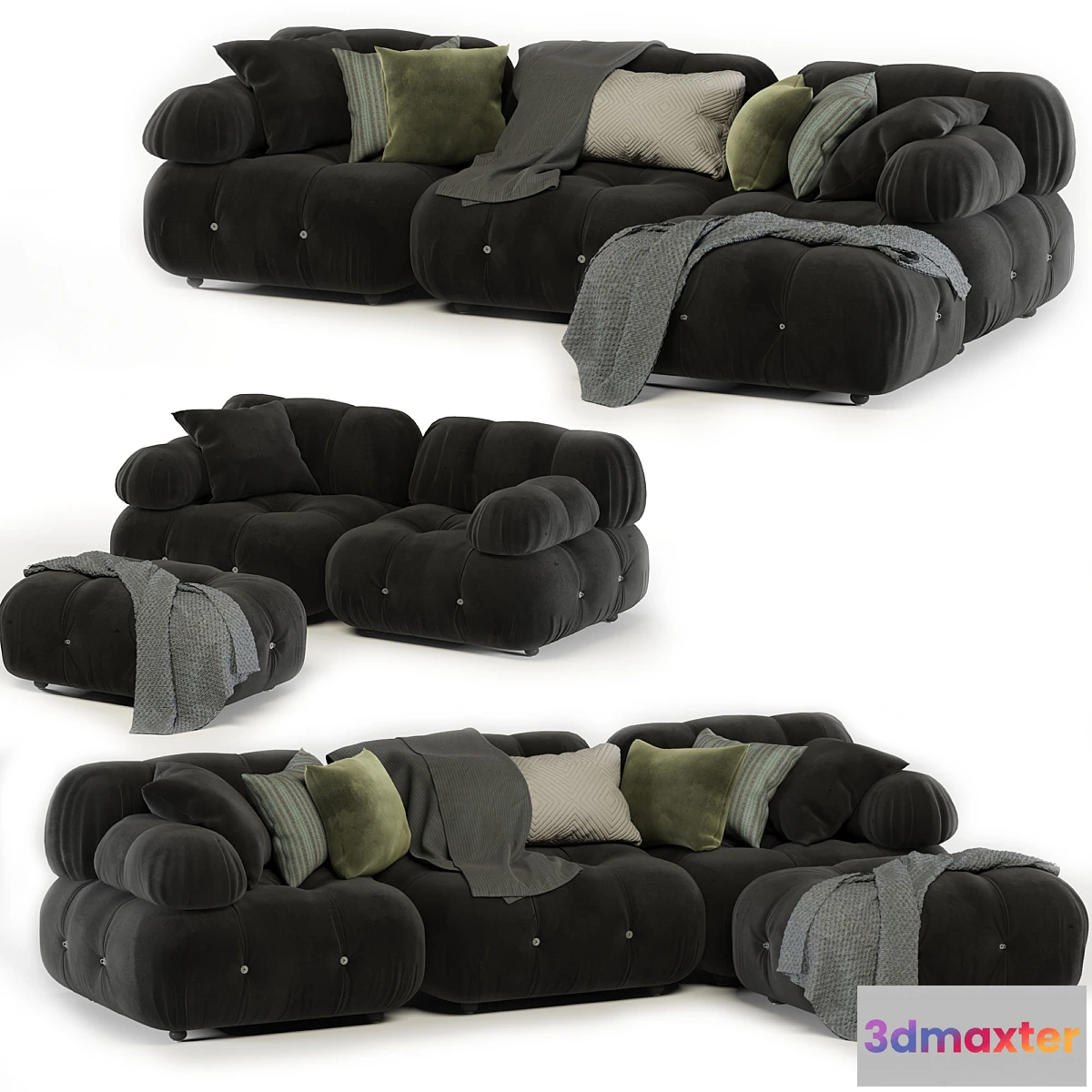 836132 - Mario bellini camaleonda sofa (B&B) - No.3