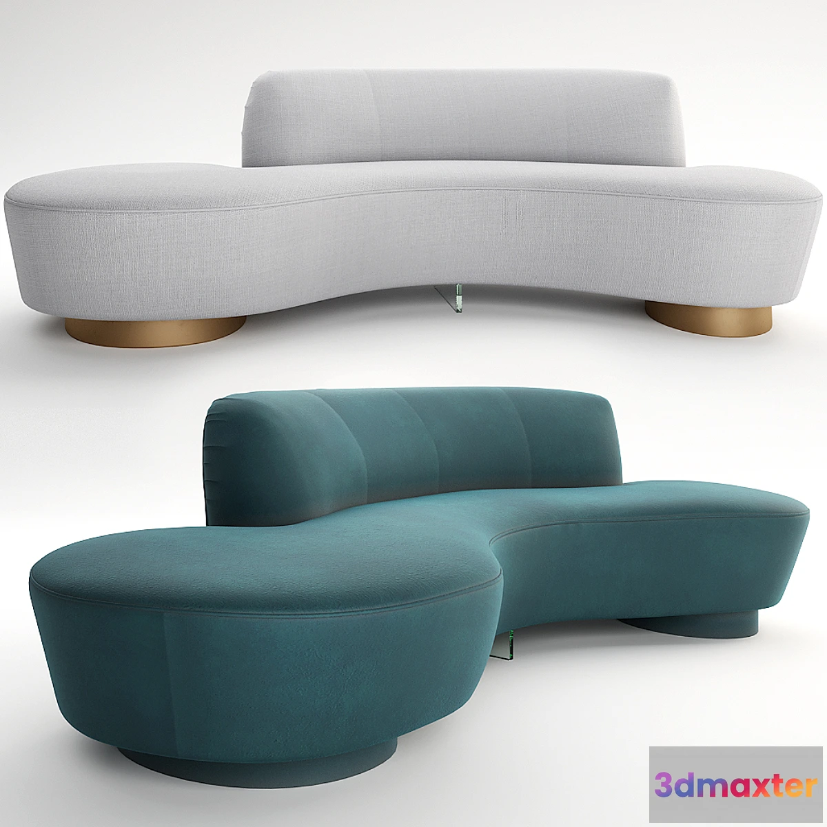 836144 - Vladimir kagan shorty sofa - No.3