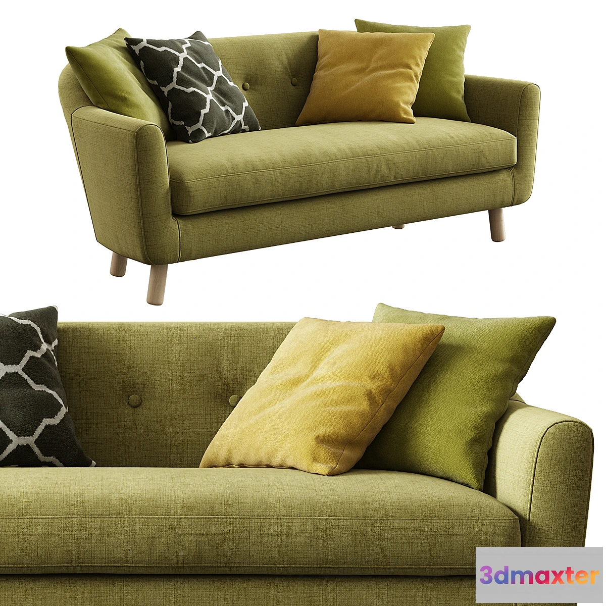 836154 - Made _ Lottie (3 Seater Sofa) - No.3