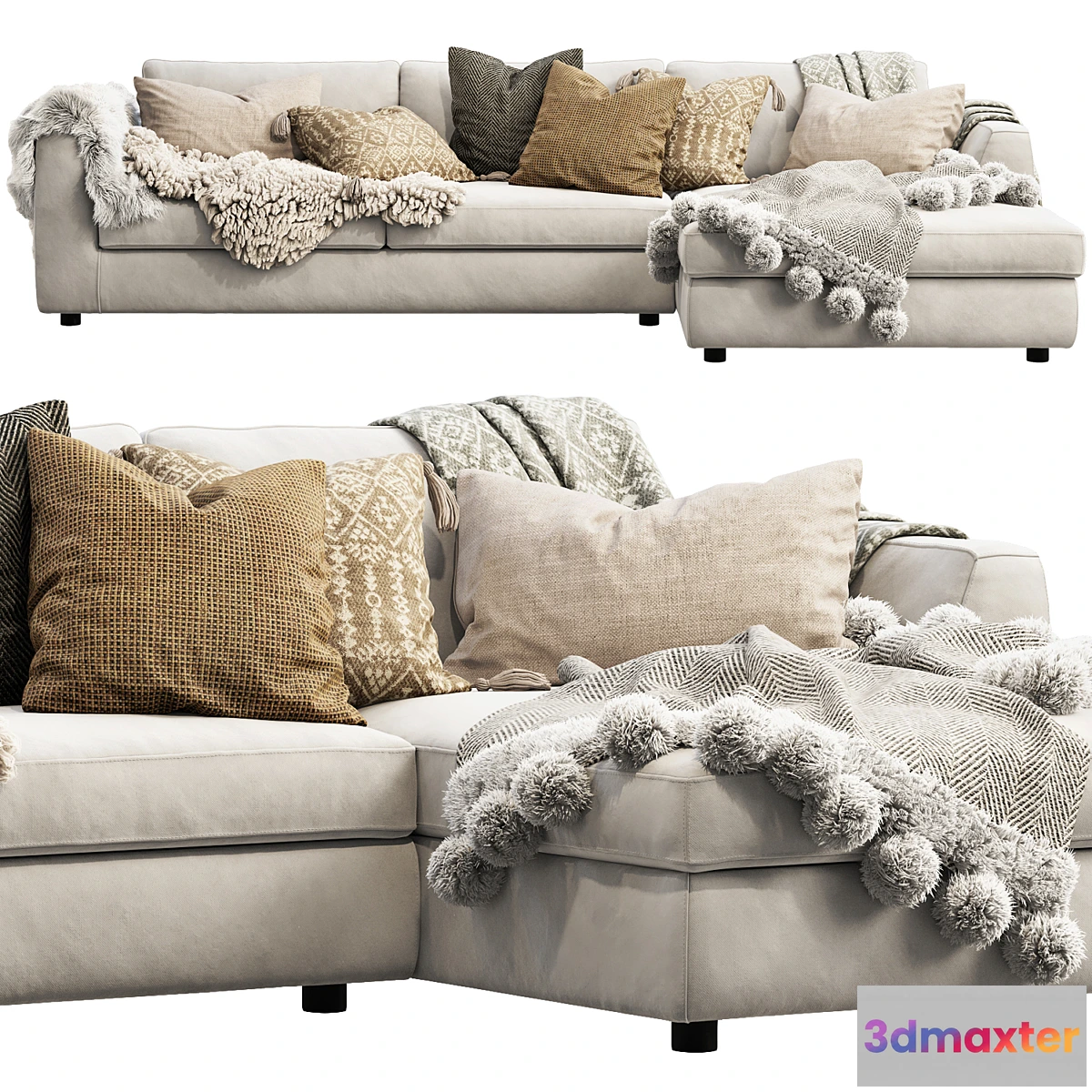 836166 - EQ3 Cello Sectional Sofa - No.3