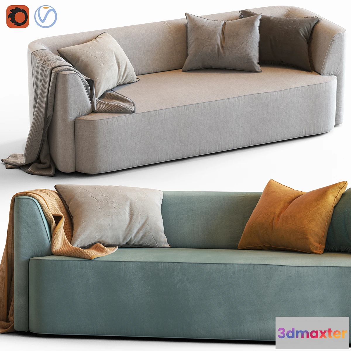 836304 - Globewest Juno Boris Sofa - No.3