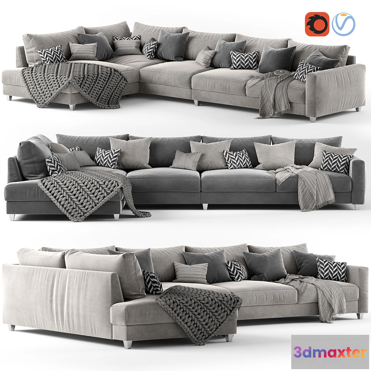 836518 - Corner sofa Malte - No.3