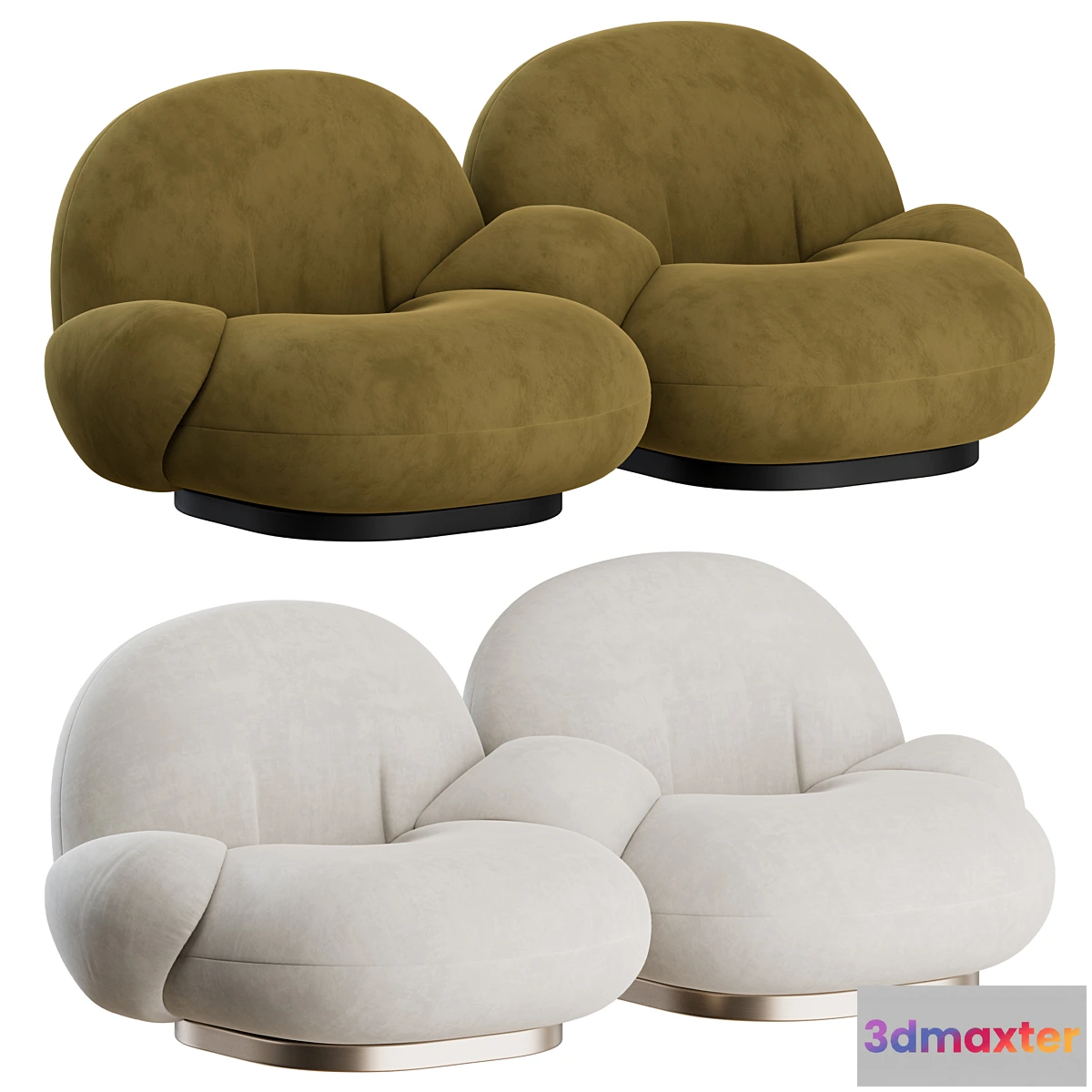 851649 - Pacha Sofa 2 Seater by GUBI - No.3