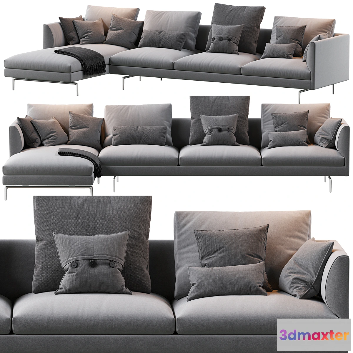 853317 - 1333 Flamingo Zanotta Sofa - No.16