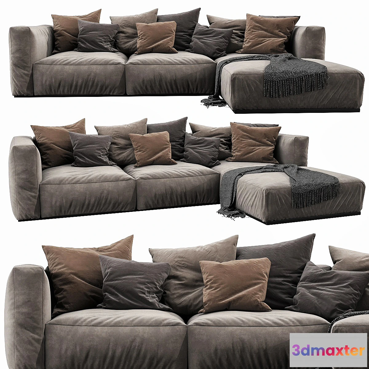 853407 - Poliform Shangai Chaise Lounge - No.3