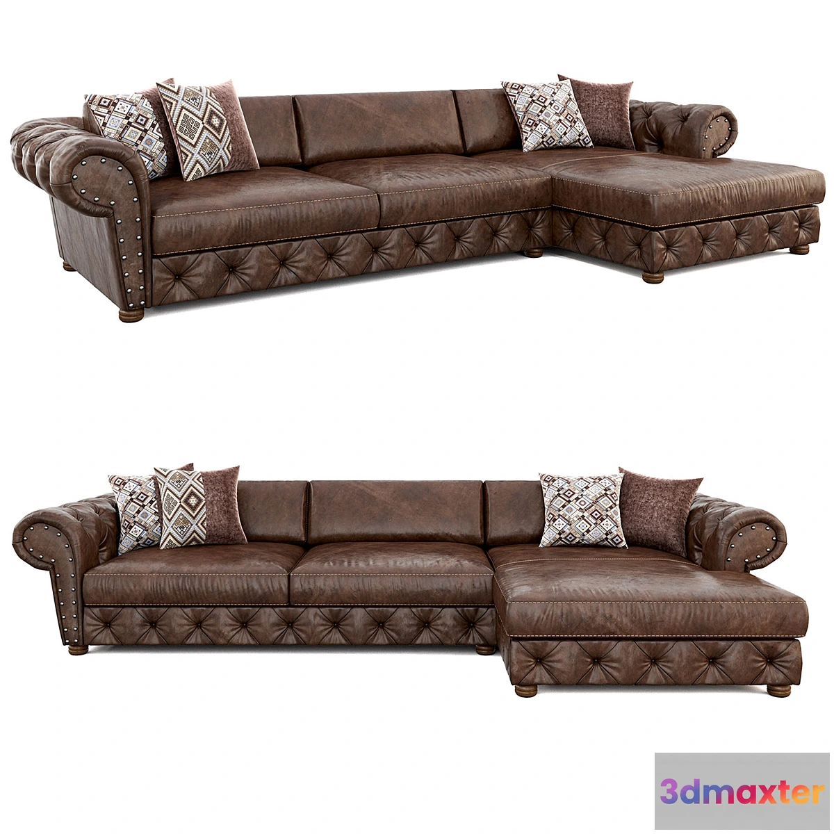 860827 - Corner sofa ROCHE BOBOIS MAESTRO CORNER COMPOSITION - No.4