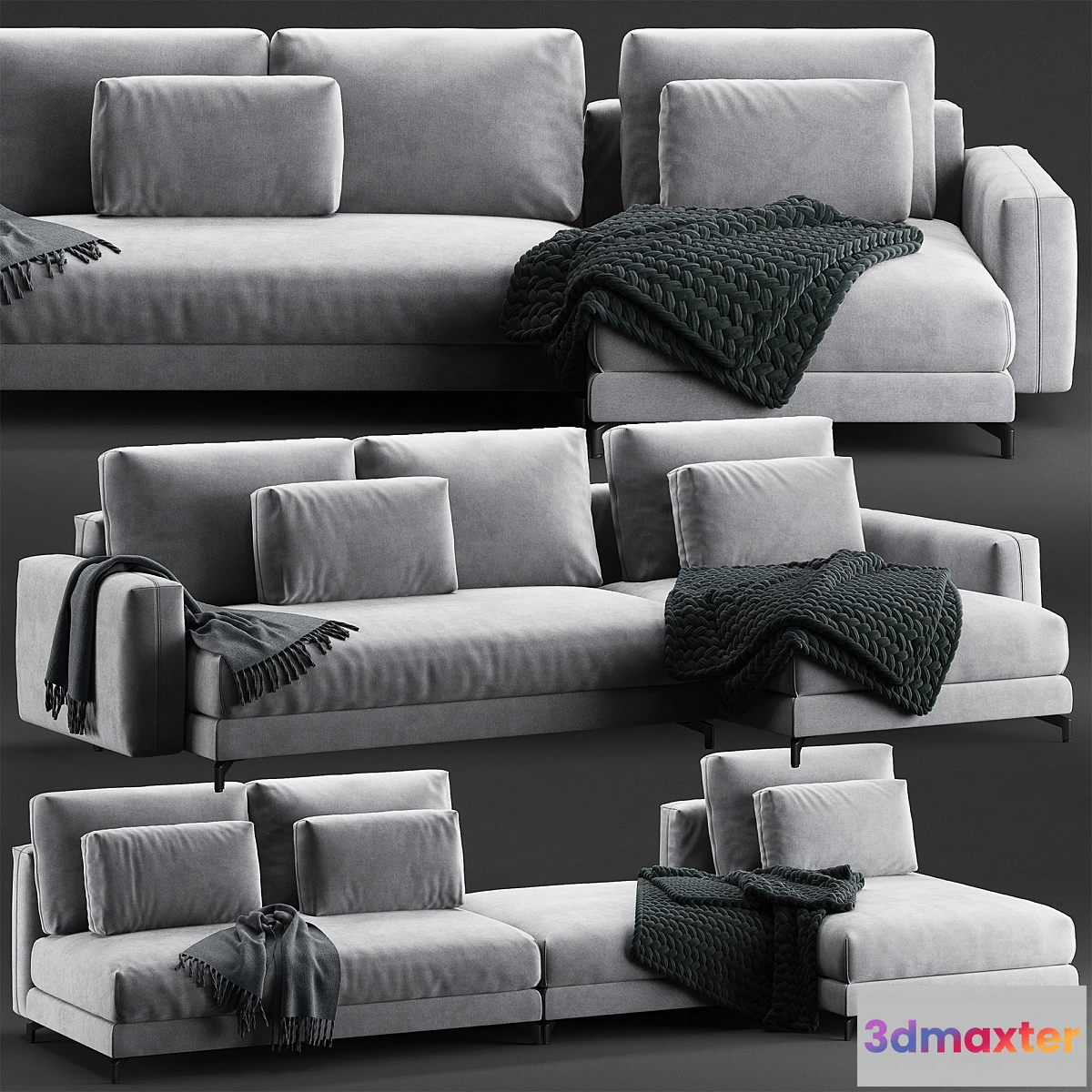 860899 - Rolf Benz 007 Nuvola sofa set - No.4