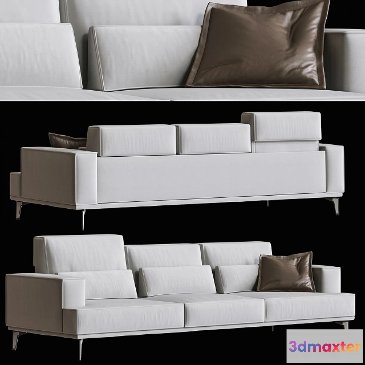 860941 - Sofa Maxdivani Groove - No.4