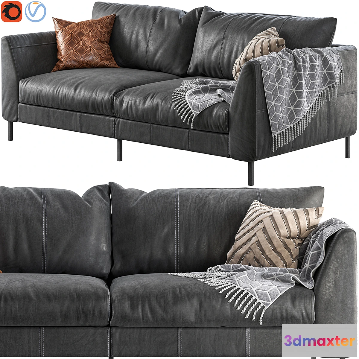 860949 - Loft sofa 220 cm - No.4