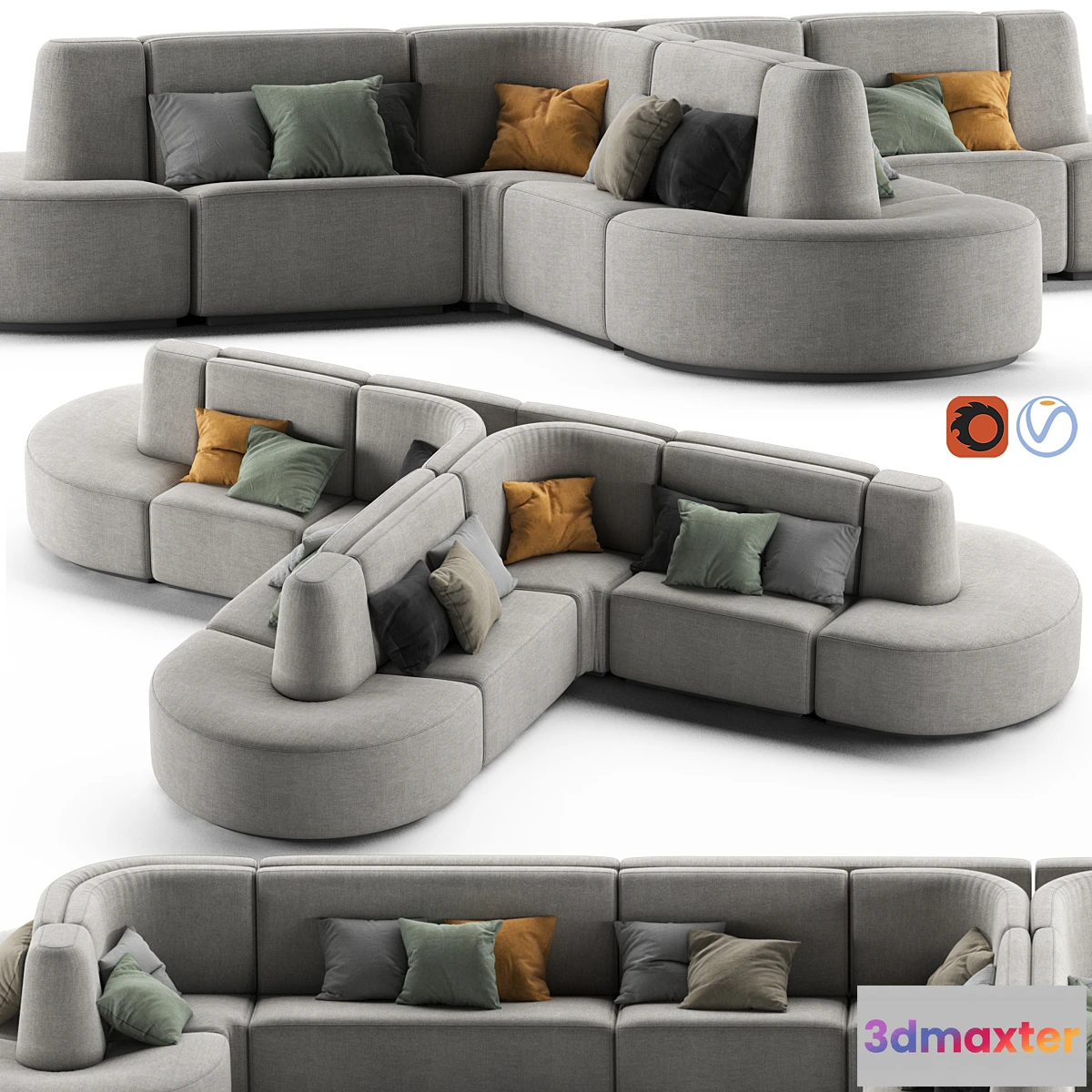 861037 - HMD INTERIORS Bistro Sofa 2 - No.4
