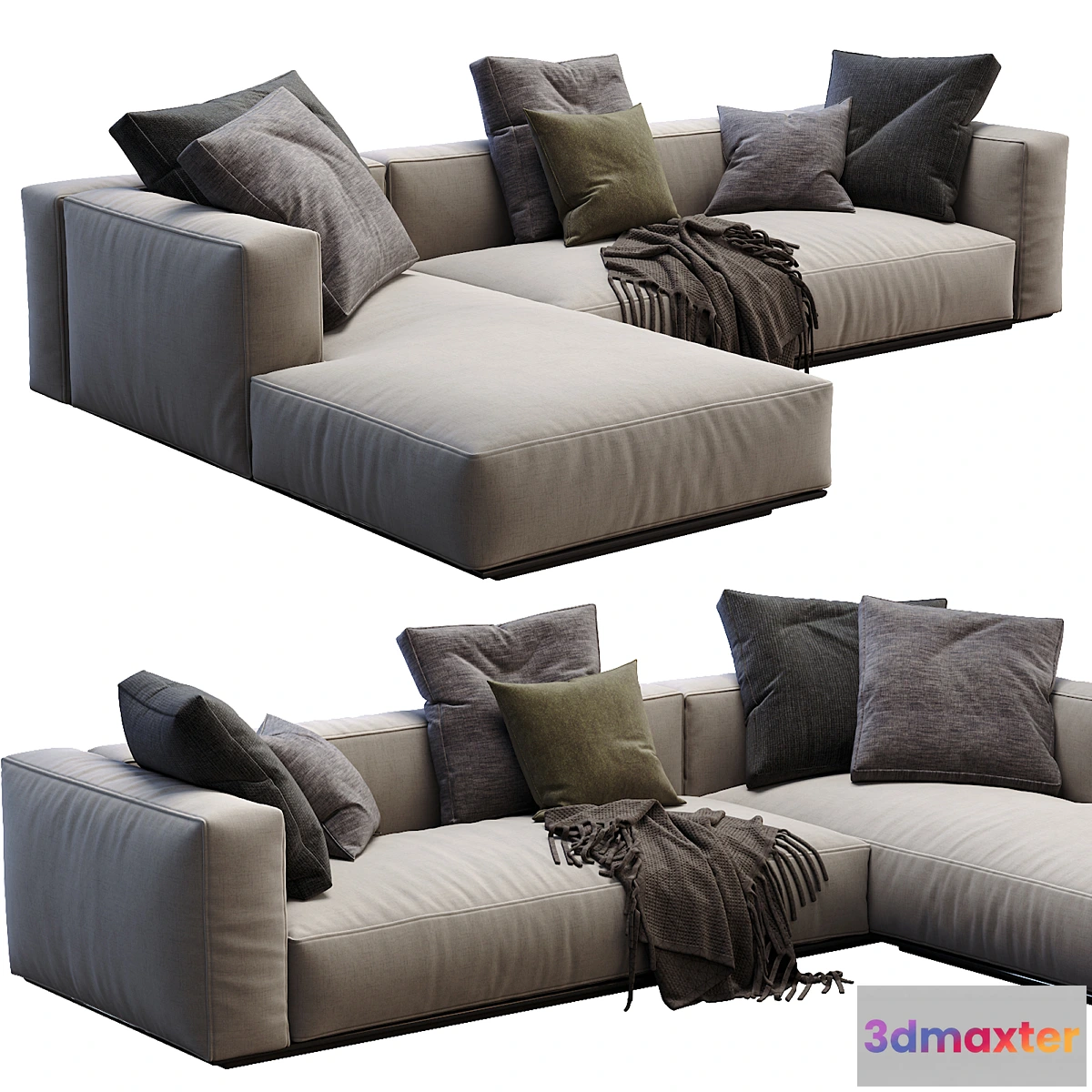 861227 - Flexform Sofa Grandemare - No.14