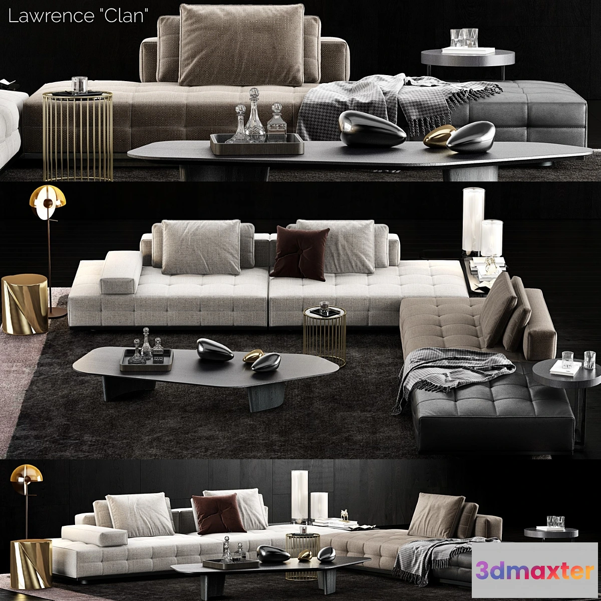 861405 - Minotti Lawrence Clan Sofa - No.8