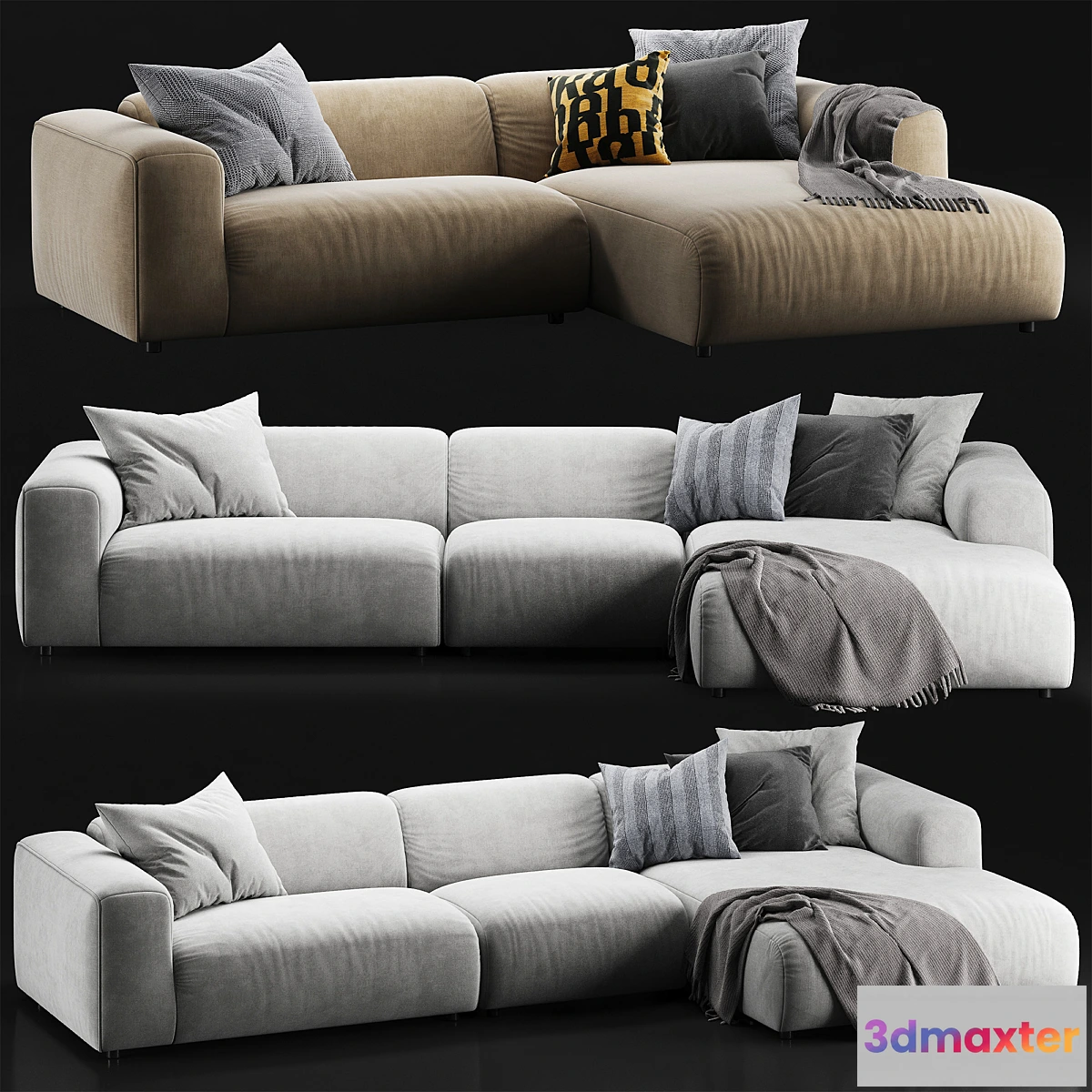 861459 - Rolf Benz freistil 187 sofa set - No.4
