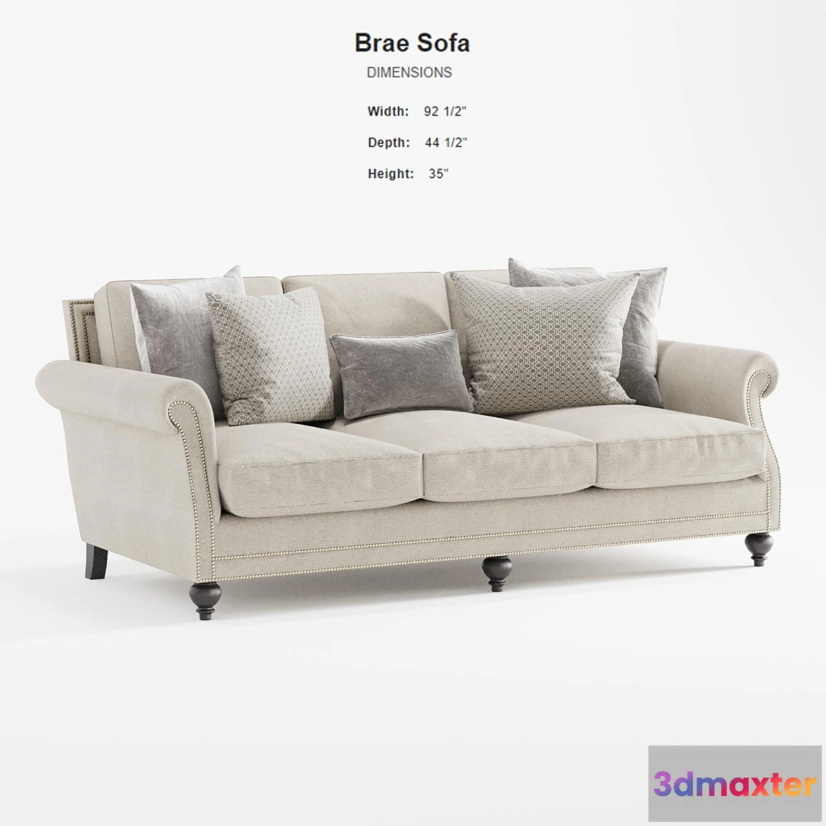 861465 - Bernhardt Brae Sofa - No.4
