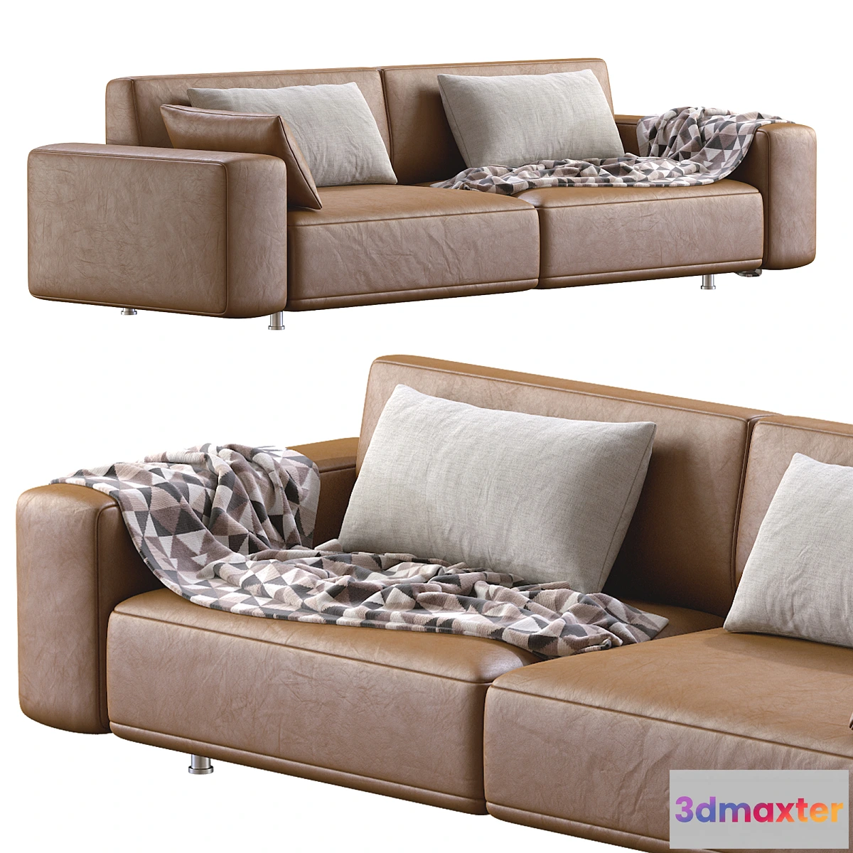 861581 - Sofa Dianne Cross Leather - No.4