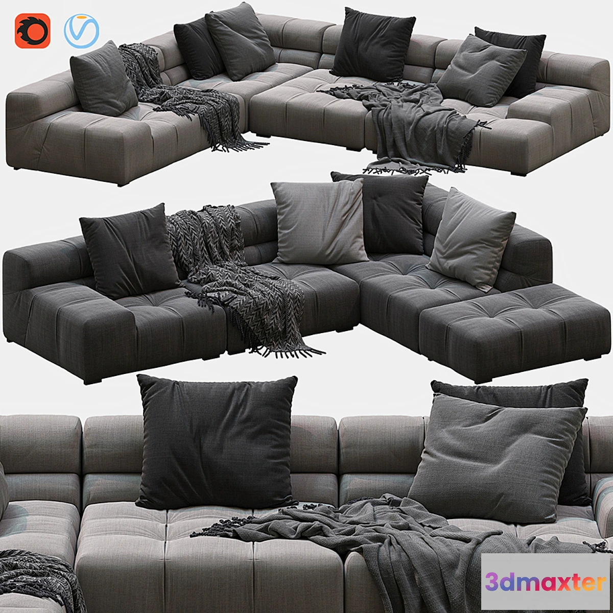 861843 - Tufty-time sofa - No.12